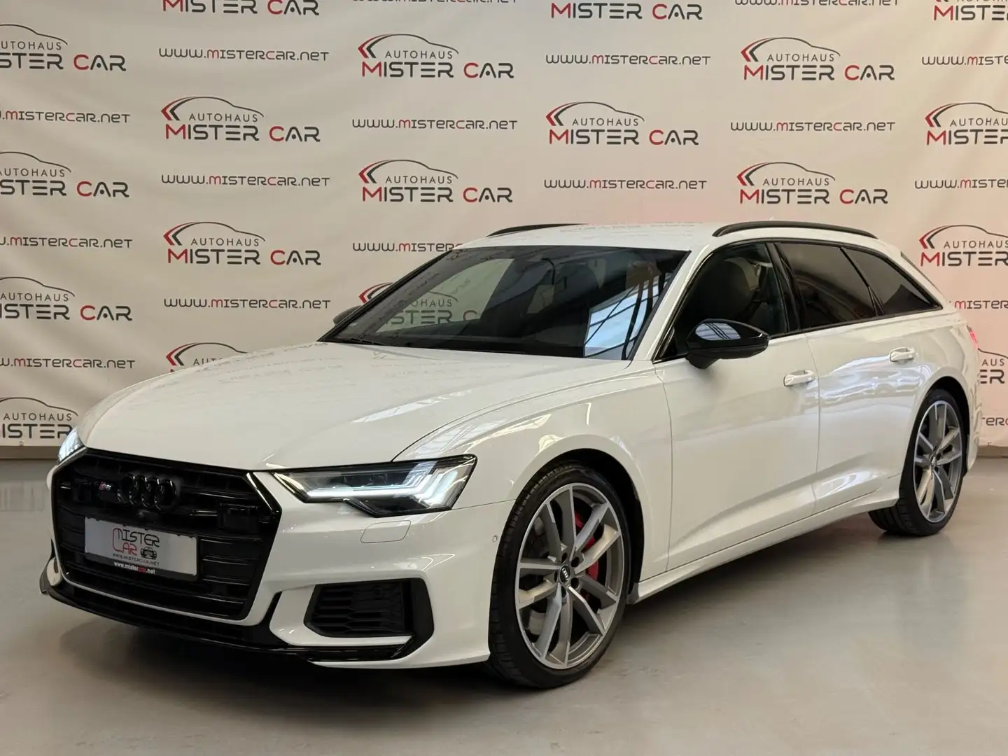 Audi S6 3.0TDI quattro S-SITZ/SOFT/NACHT/HD/AHK/ACC Blanc - 1