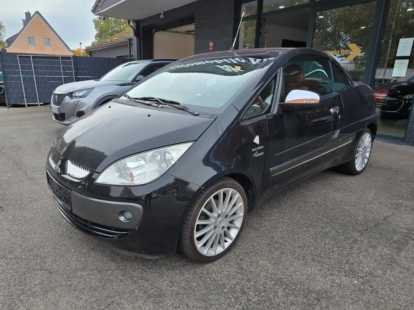 Mitsubishi Colt CZC Cabrio Invite Klimaautomatik Vollleder Zwart - 1