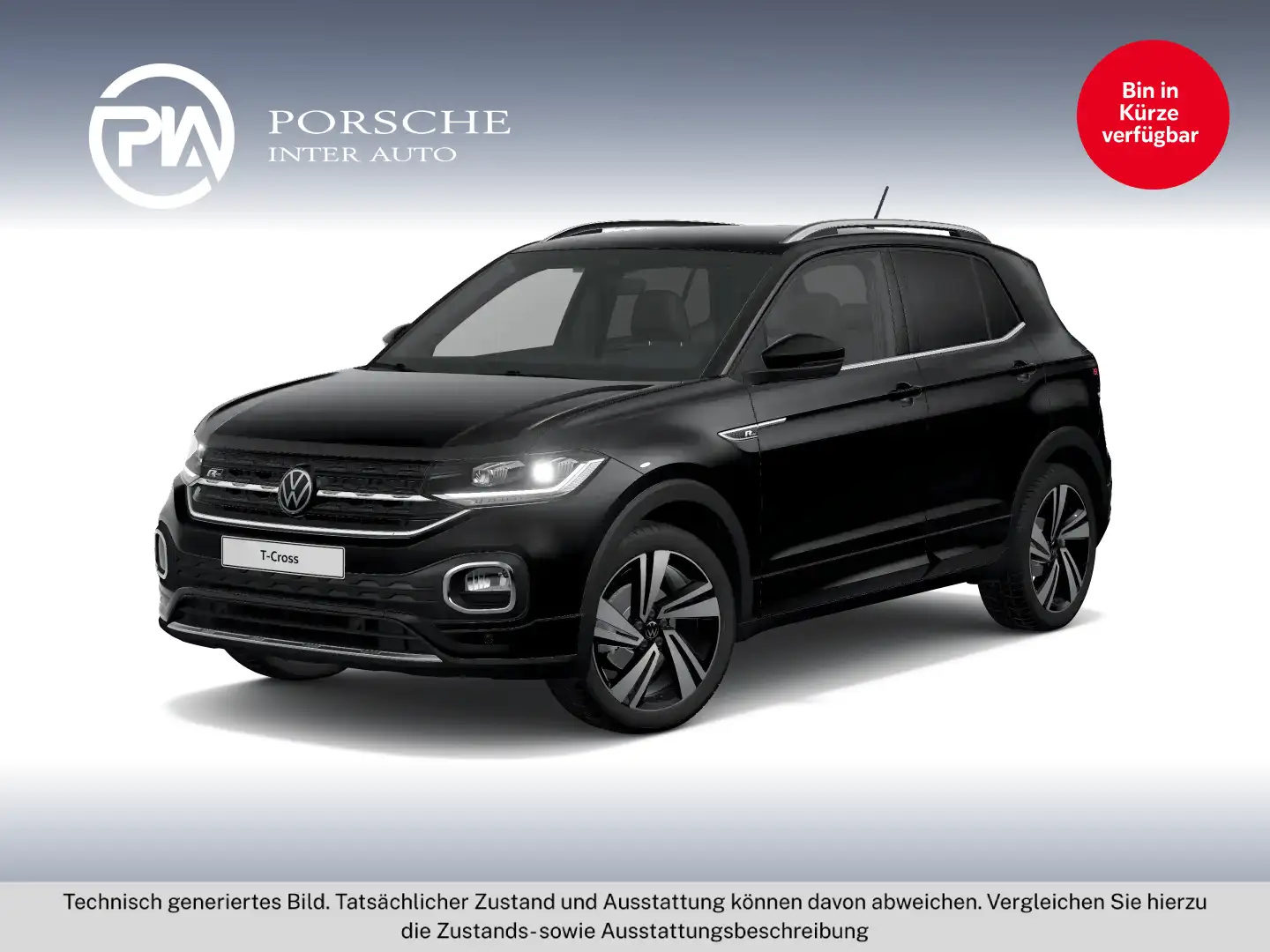 Volkswagen T-Cross Style TSI DSG Schwarz - 1