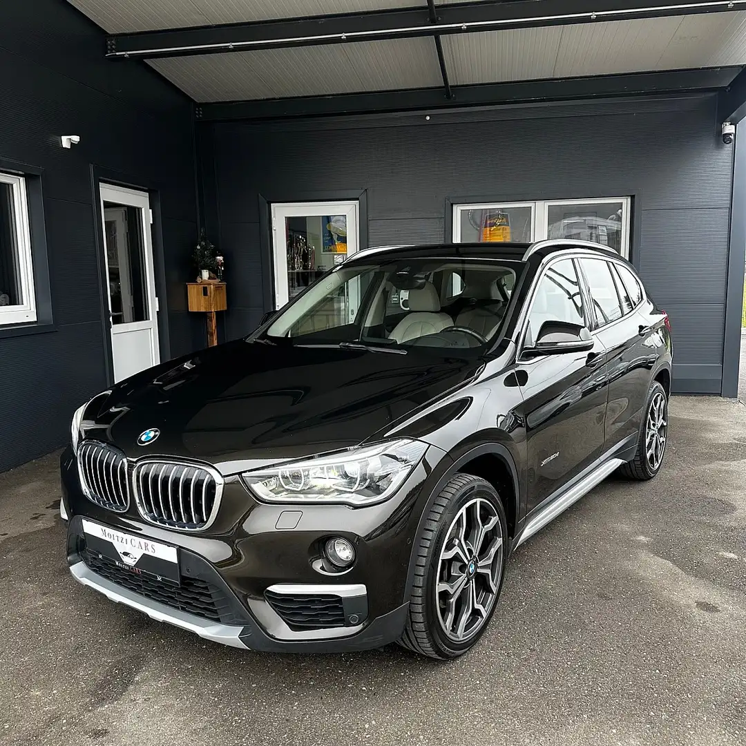 BMW X1 xDrive 20d Aut. Brun - 1