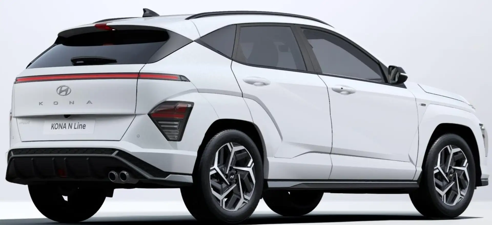 Hyundai KONA N Line VORLAUFFAHRZEUG 1.6 T-GDI, 110KW (150PS)... Weiß - 1