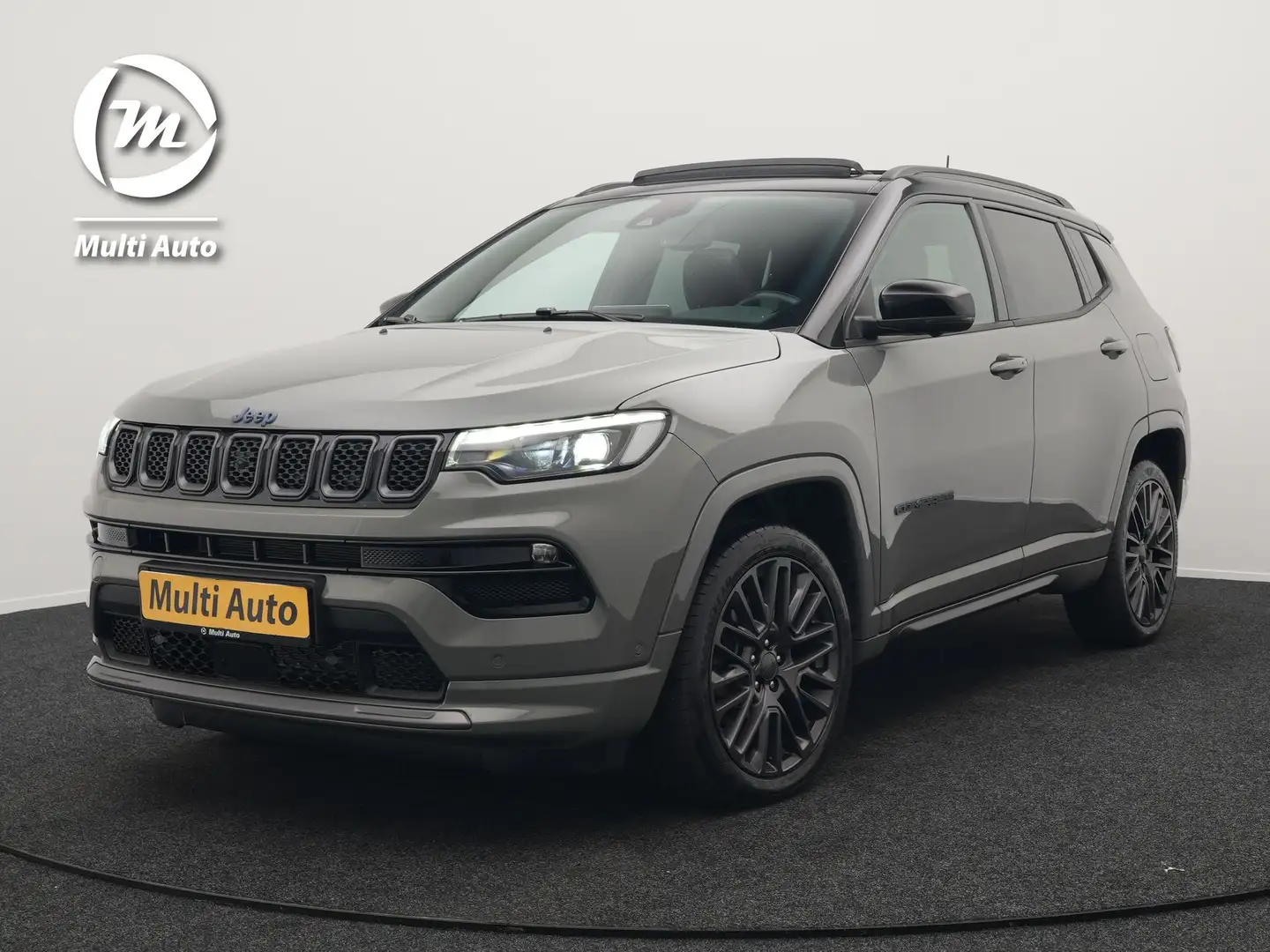 Jeep Compass 4xe 240 Plug-in Hybrid Electric S 240pk Dealer O.H Gris - 1