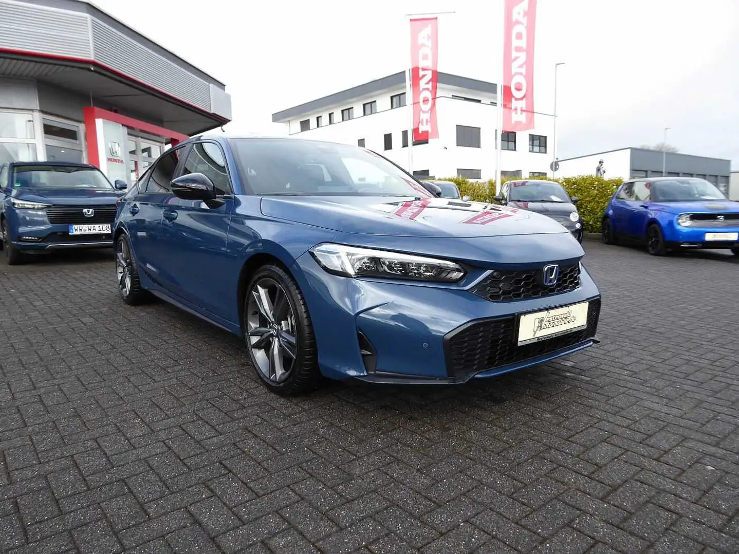 Honda Civic e:HEV 2.0 i-MMD Hybrid Sport / AHK Azul - 2