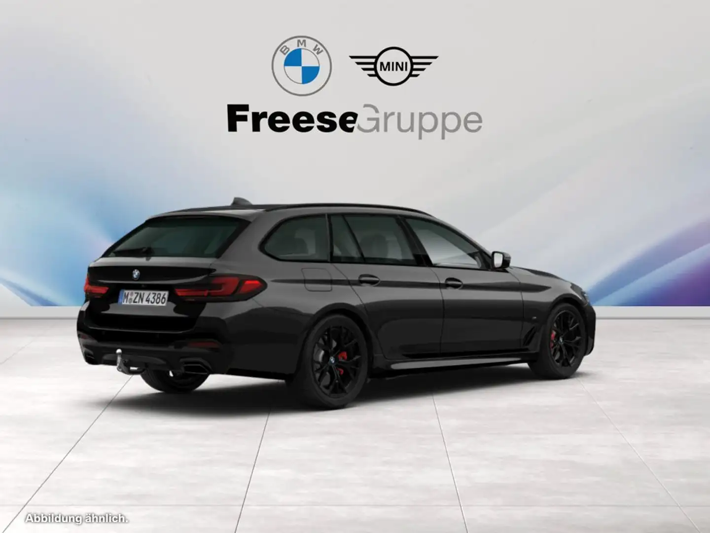 BMW 530 d xDrive Touring M Sportpaket HK HiFi DAB Noir - 2