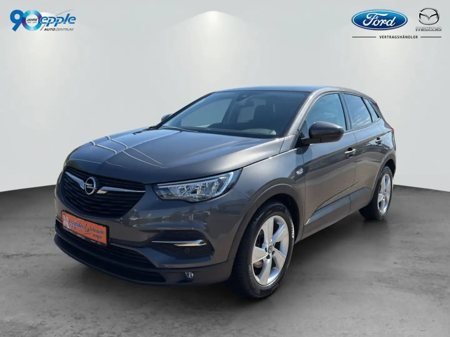 Opel Grandland X 1.2 Start/Stop Automatik Edition Gris - 1