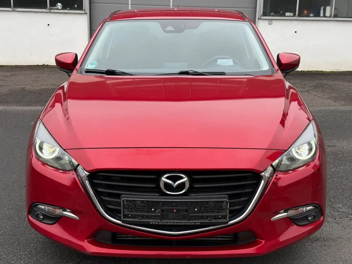 Mazda 3 Lim. Exclusive LED RFK AHK Navi Klima Tempomat Rot - 2