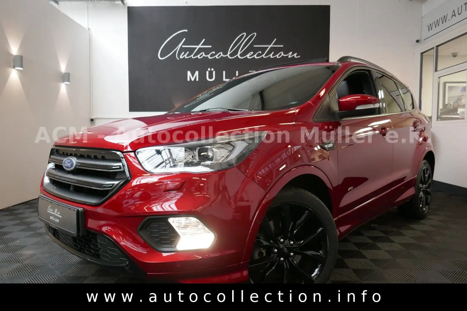 Ford Kuga ST-Line*1.Hand*Pano*eSitze*Navi*kamera*DAB* Rouge - 1