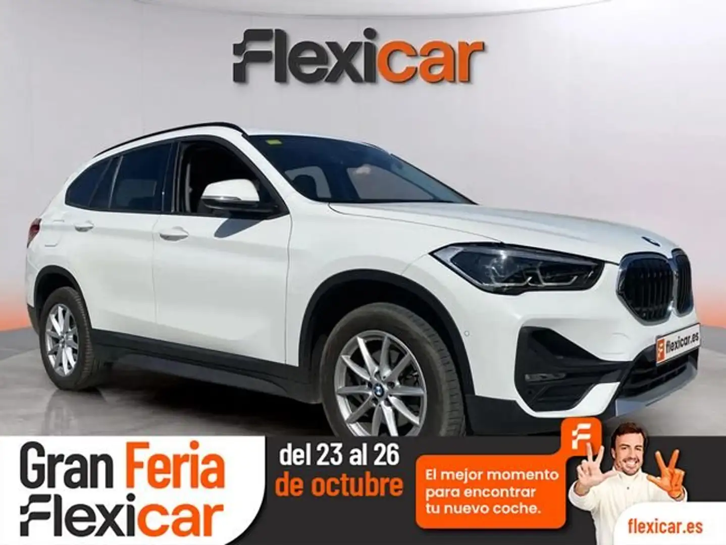 BMW X1 sDrive 18d Blanc - 1