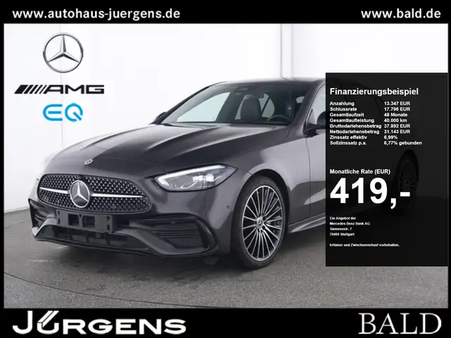 Mercedes-Benz C 220 d AMG Sport/Pano/Burm/Night/Distr/Siena/19