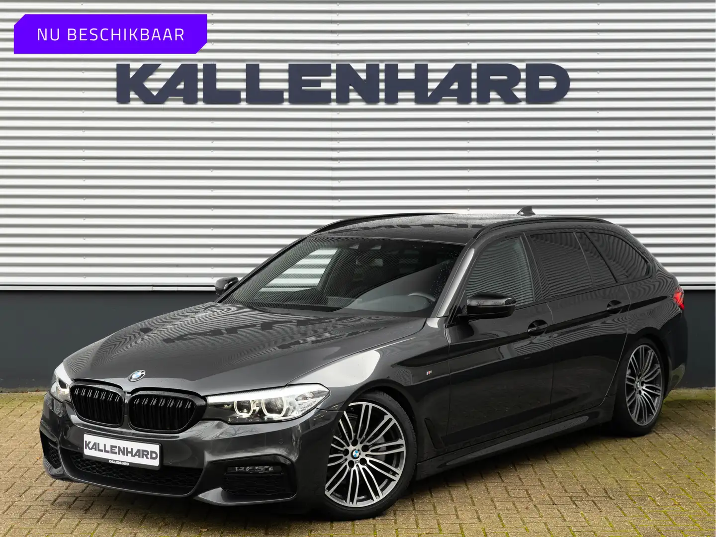 BMW 520 5-serie Touring 520i M-Sport - Trekhaak - Navi Pro Gris - 1