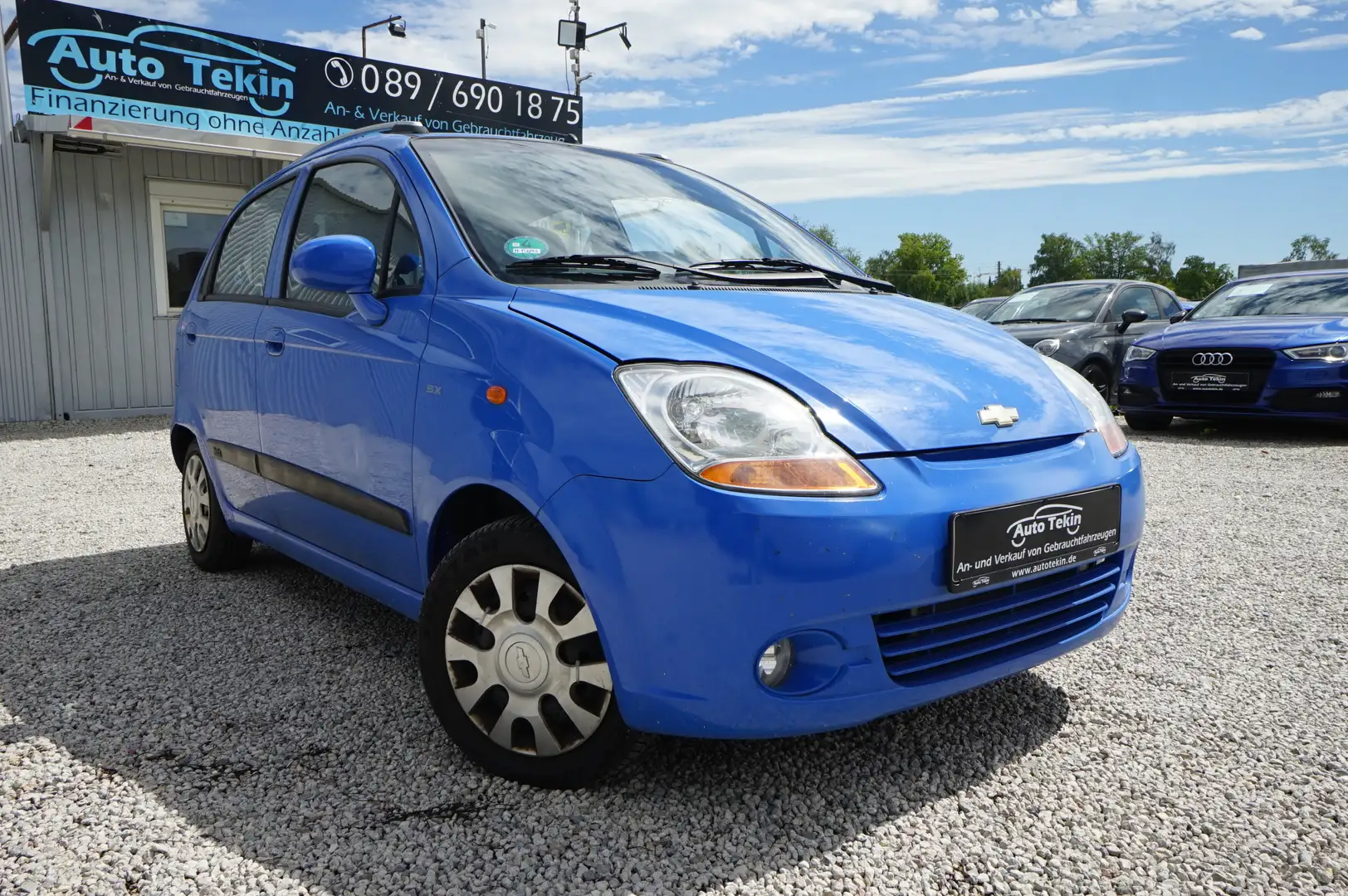 Chevrolet Matiz 1.0 SX |Benzin + LPG Autogas| |kein TÜV| Blau - 1