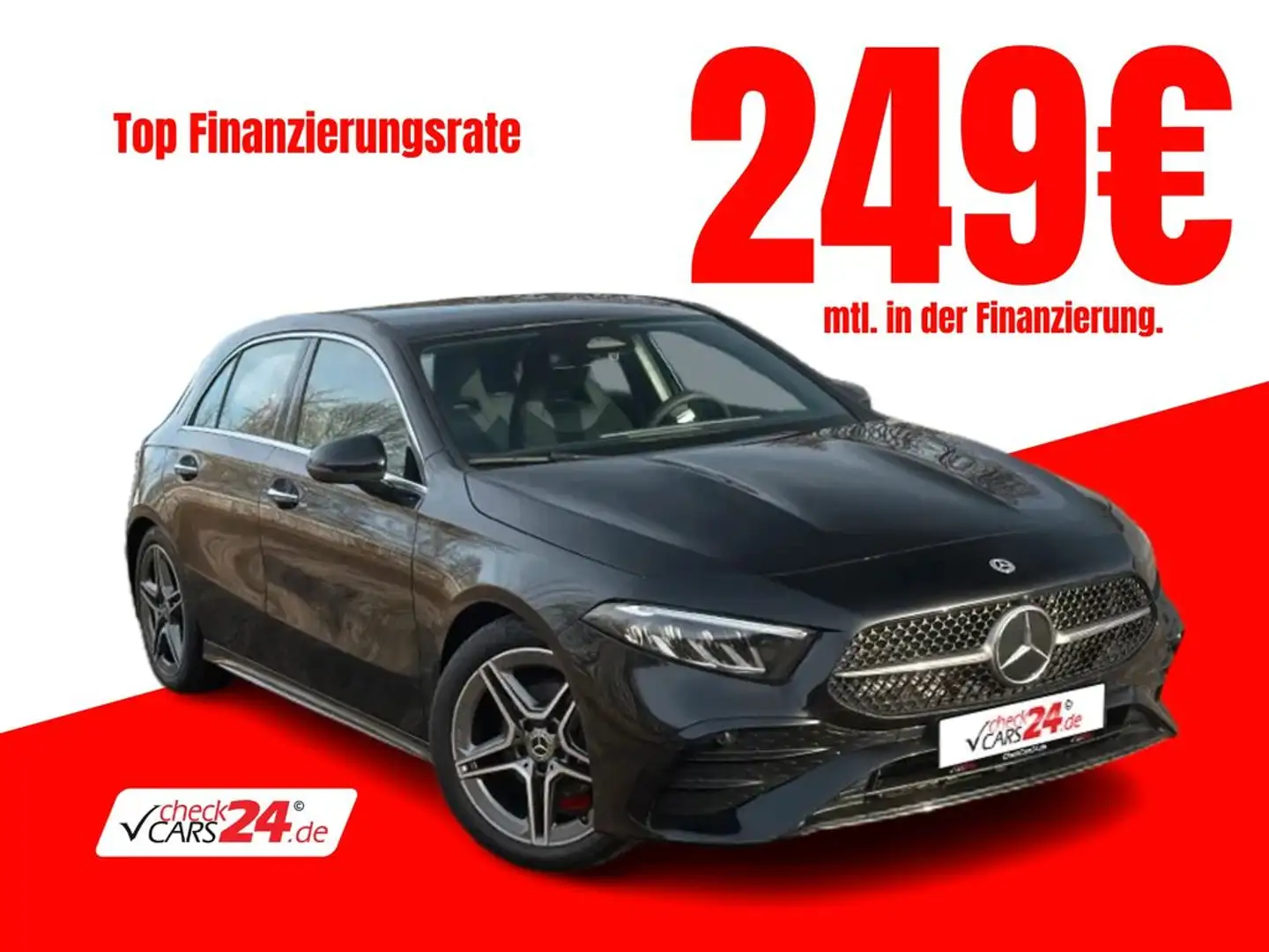 Mercedes-Benz A 200 AMG Line SHZ PDC ACC*SOFORT* Noir - 1