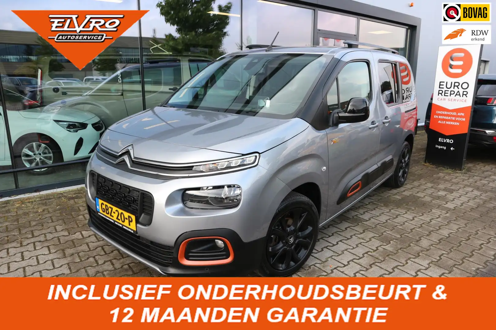 Citroen Berlingo 1.2 PureTech Shine XTR NAVI CAMERA PANORAMA KEYLES Gris - 1