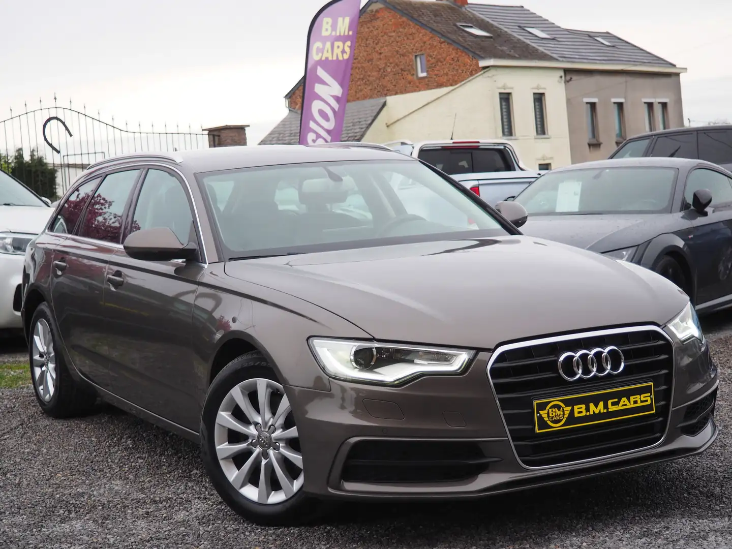 Audi A6 Avant 2.0 TDi ✅AUTOMATIQUE✅GPS-CUIR-XENON-FULL Grau - 2