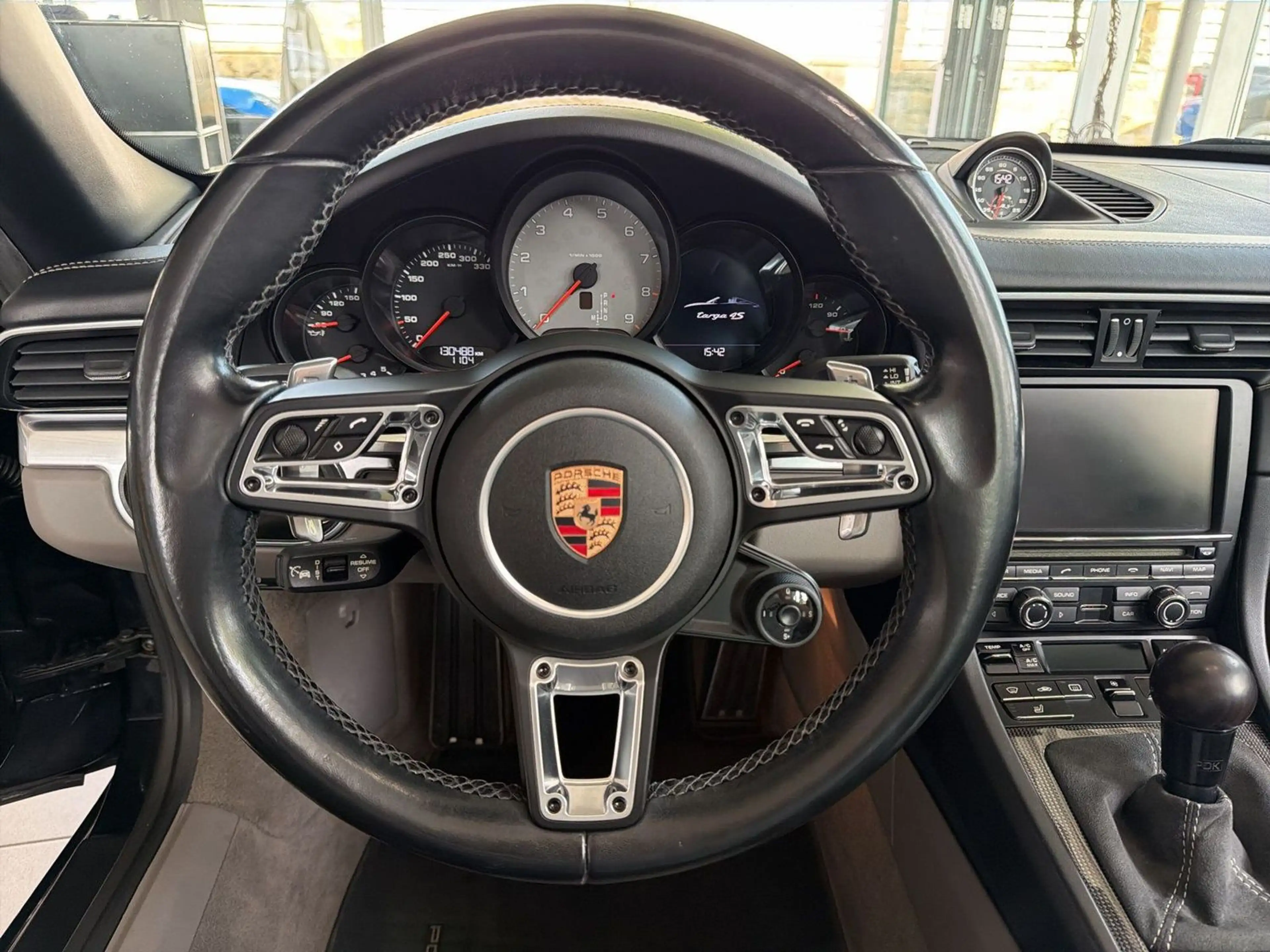 Porsche 991 911 Targa 4S ACC LED CHRONO CARPLAY — photo 12