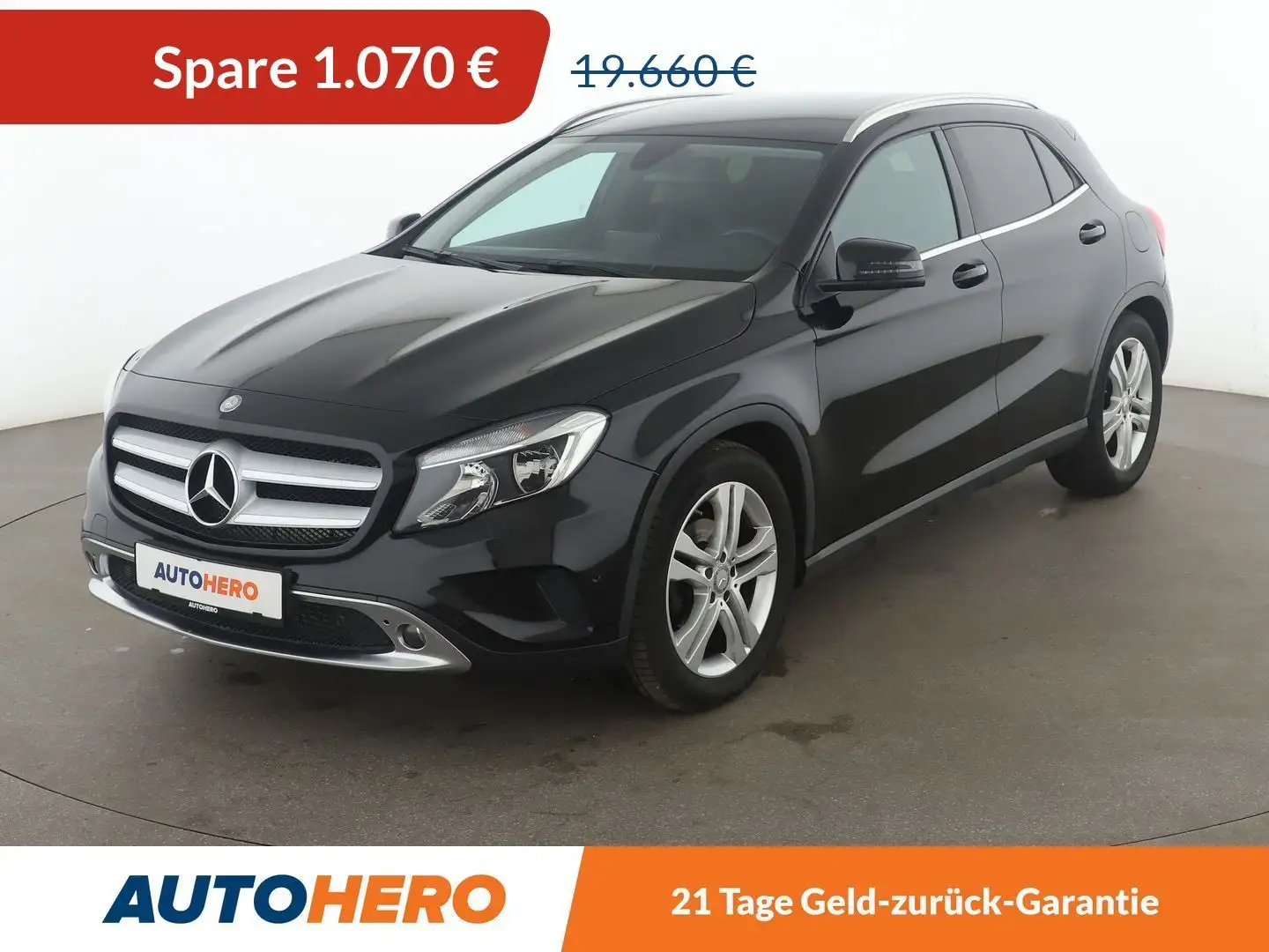 Mercedes-Benz GLA 220 GLA 220 d 4Matic Urban*NAVI*TEMPO*PDC*SHZ*KLIMA* Schwarz - 1