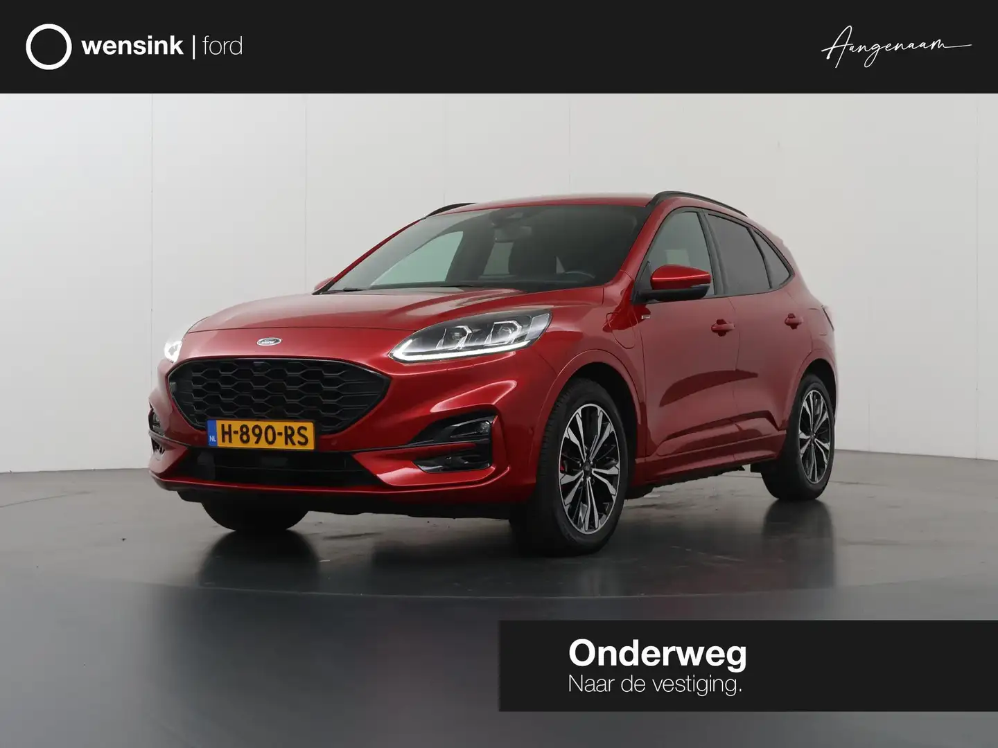 Ford Kuga 2.5 PHEV ST-Line X | Trekhaak | Winterpakket | Cru Rood - 1