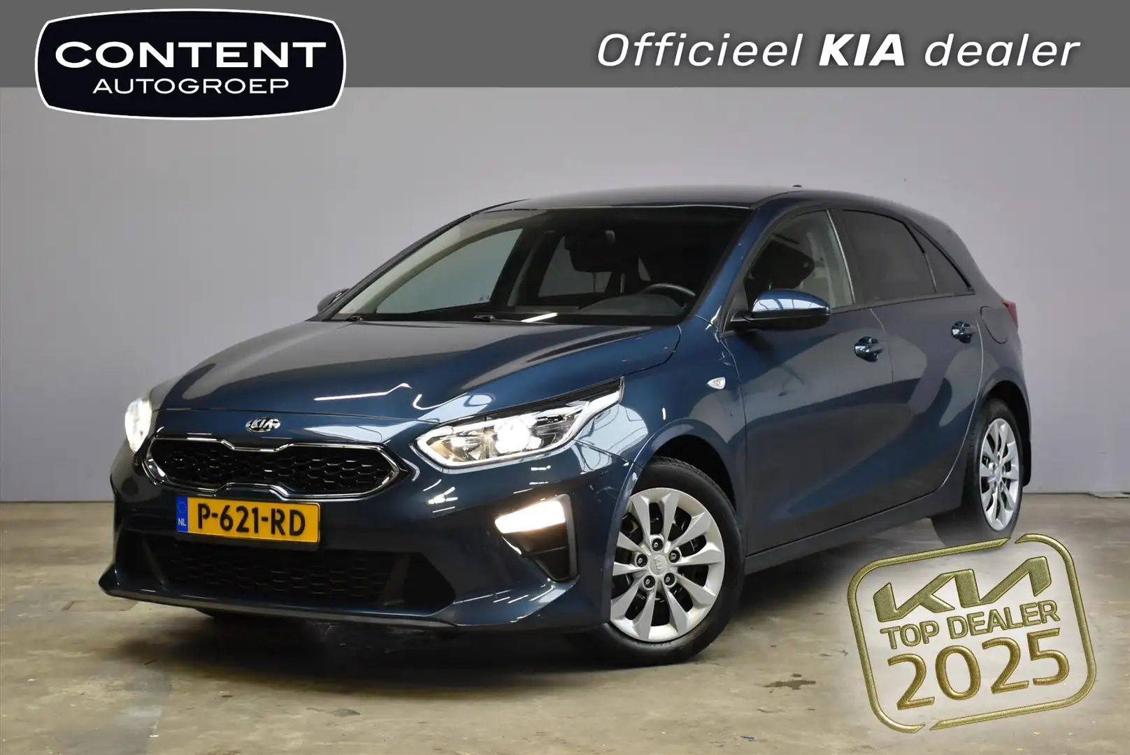 Kia Ceed / cee'd 1.5 T-GDi 160pk DynamicLine Trekhaak Blauw - 1