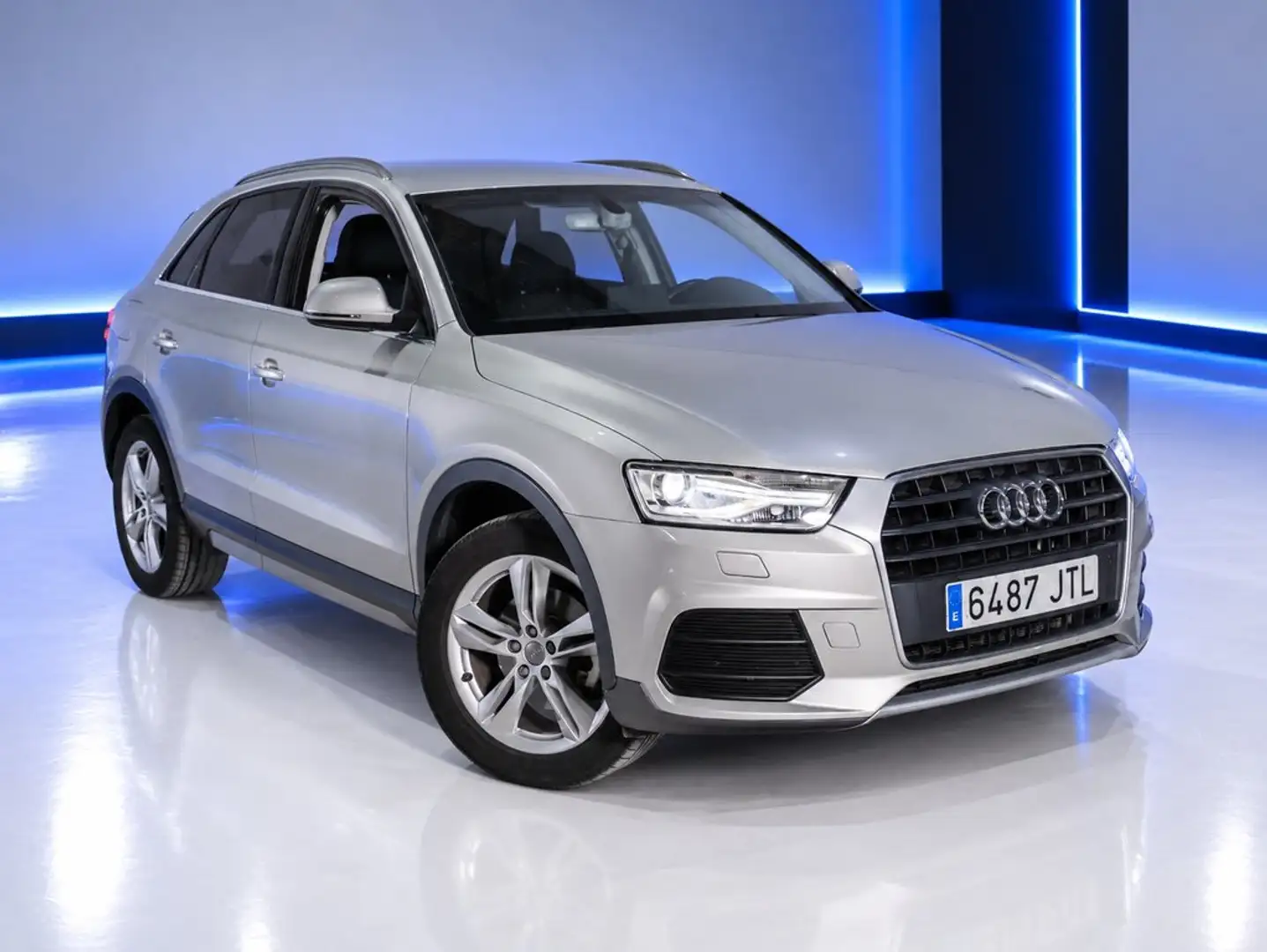 Audi Q3 2.0TDI 110kW Gris - 1