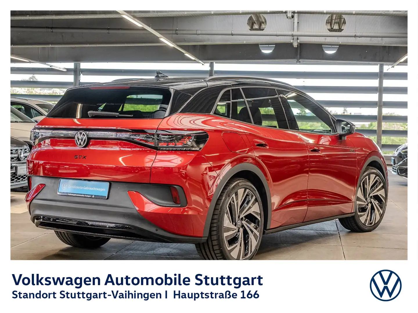 Volkswagen ID.4 GTX Navi Kamera AHK Czerwony - 2