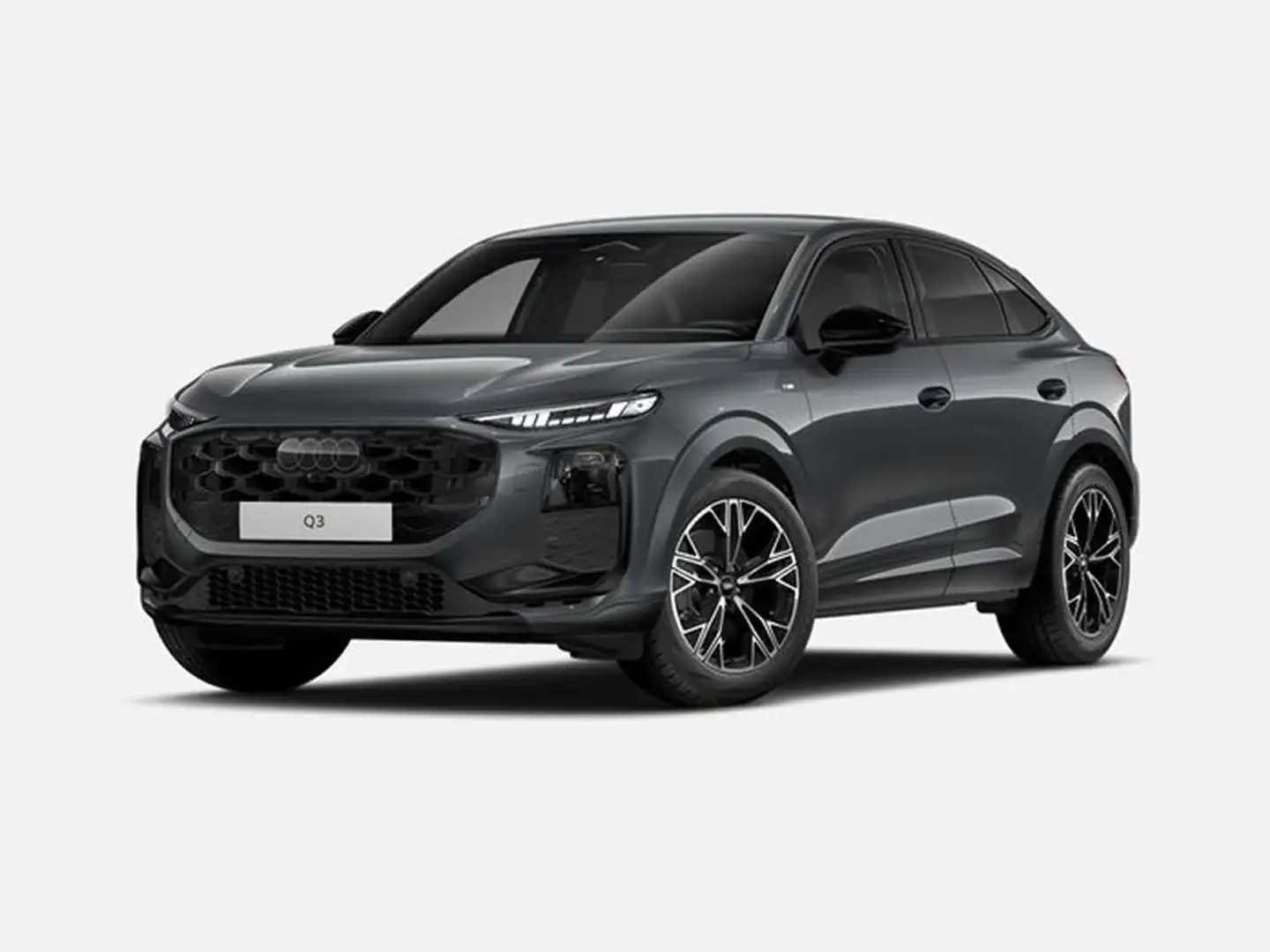 Audi Q3 Sportback TDI S tr. LED 19 FLA Cam ACC ParkAs Gris - 2