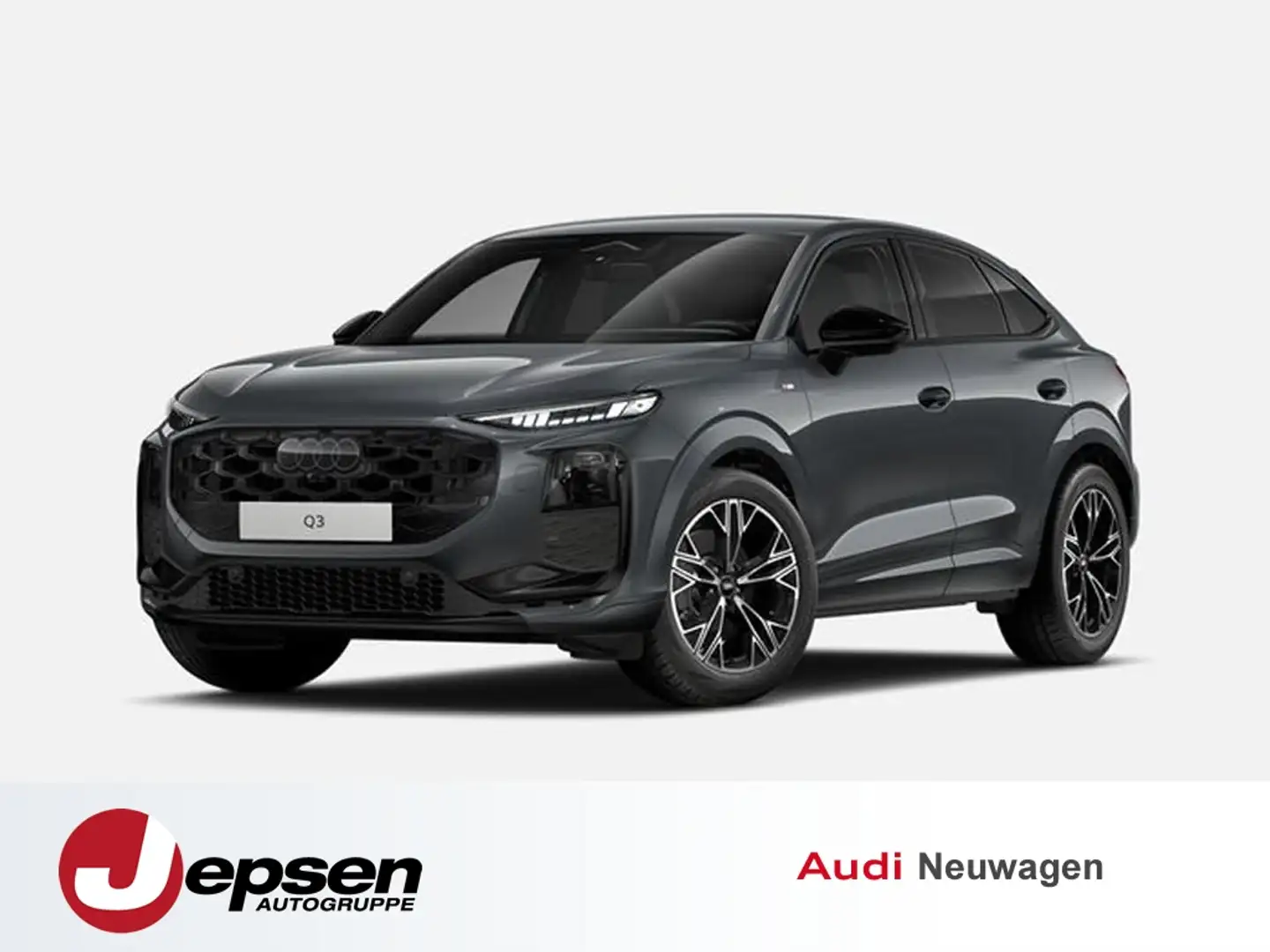 Audi Q3 Sportback TDI S tr. LED 19 FLA Cam ACC ParkAs Gris - 1