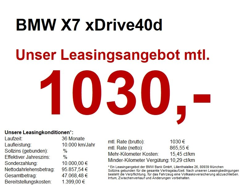 BMW X7 xDrive40d M Sportpaket — photo 10