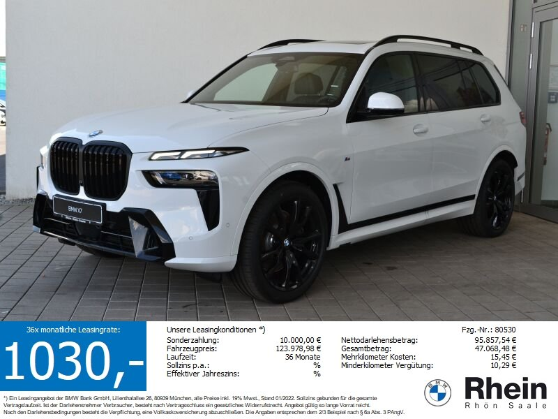 BMW X7 xDrive40d M Sportpaket