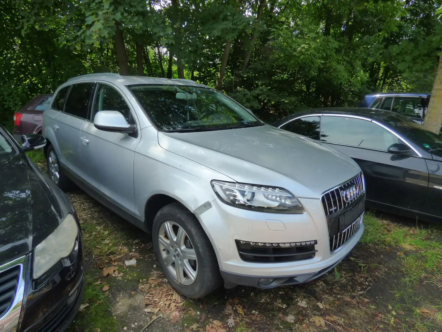 Audi Q7 3.0 TDI quattro*Optische Mängel* srebrna - 2