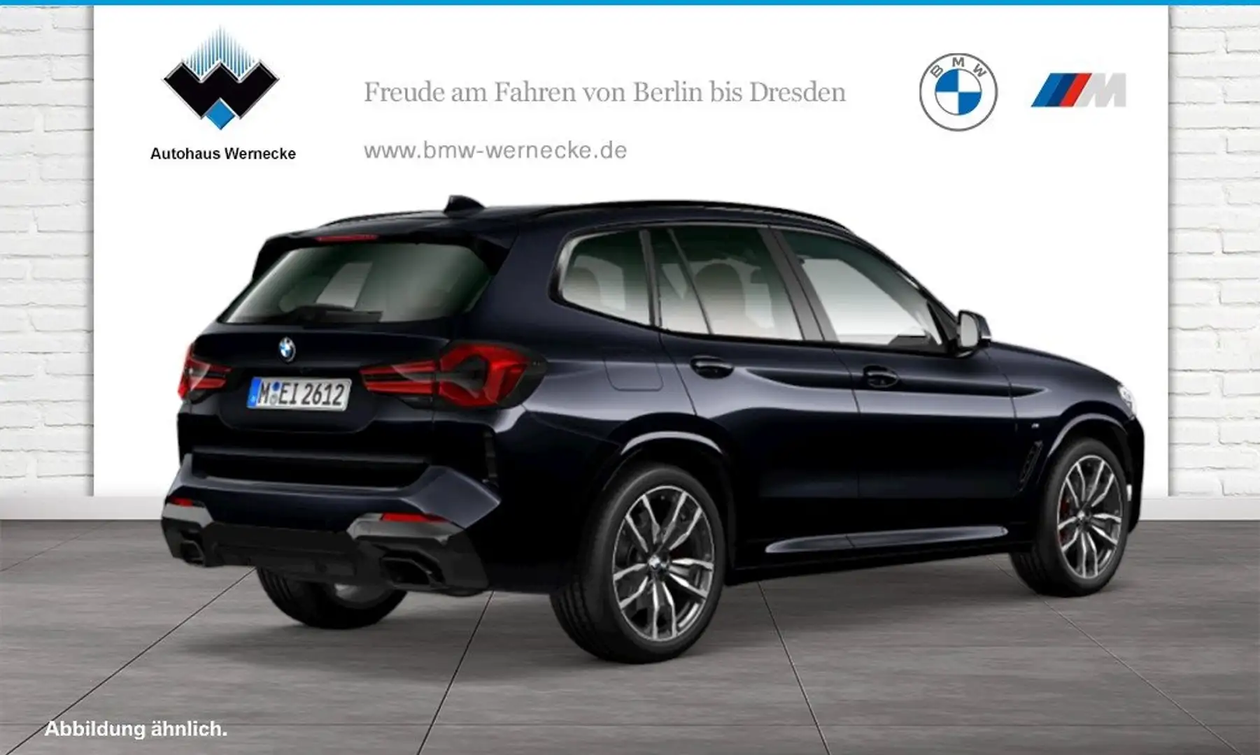 BMW X3 xDrive30d M Sportpaket Head-Up HK HiFi DAB Schwarz - 2