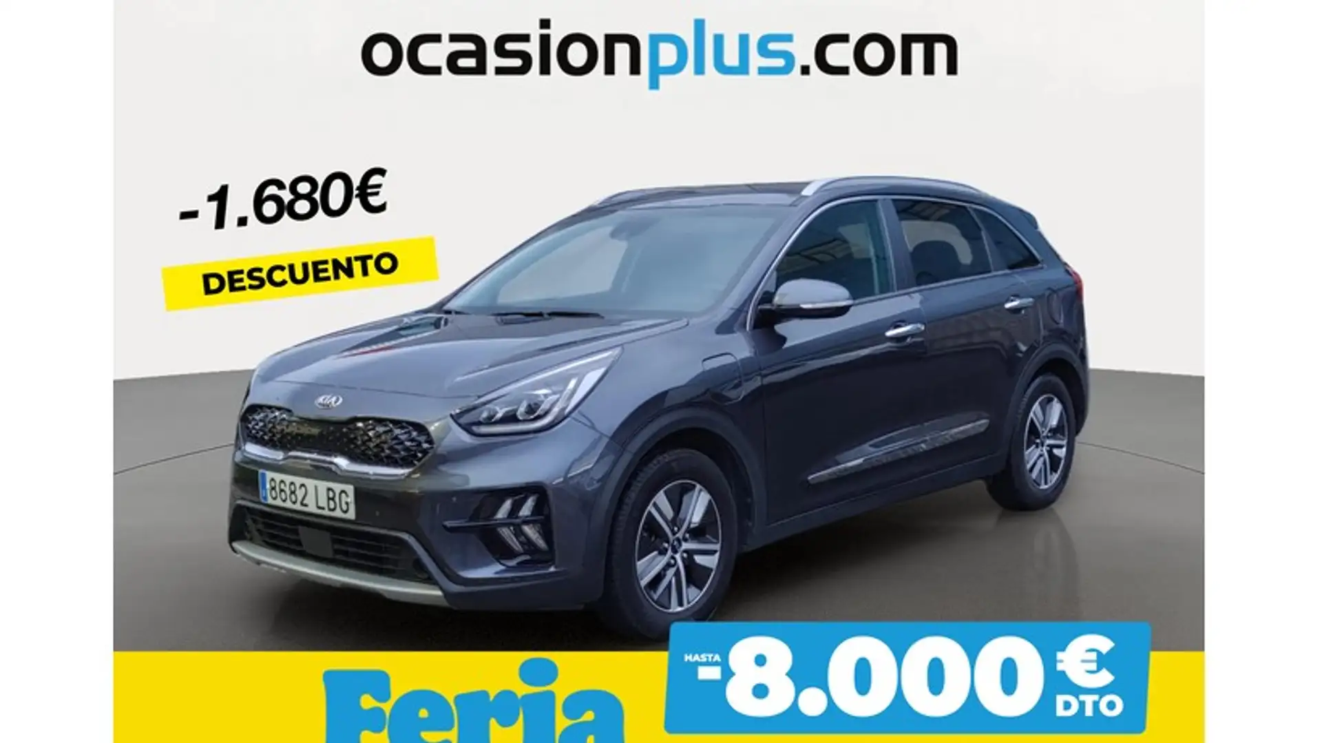 Kia Niro 1.6 PHEV Emotion Gris - 1