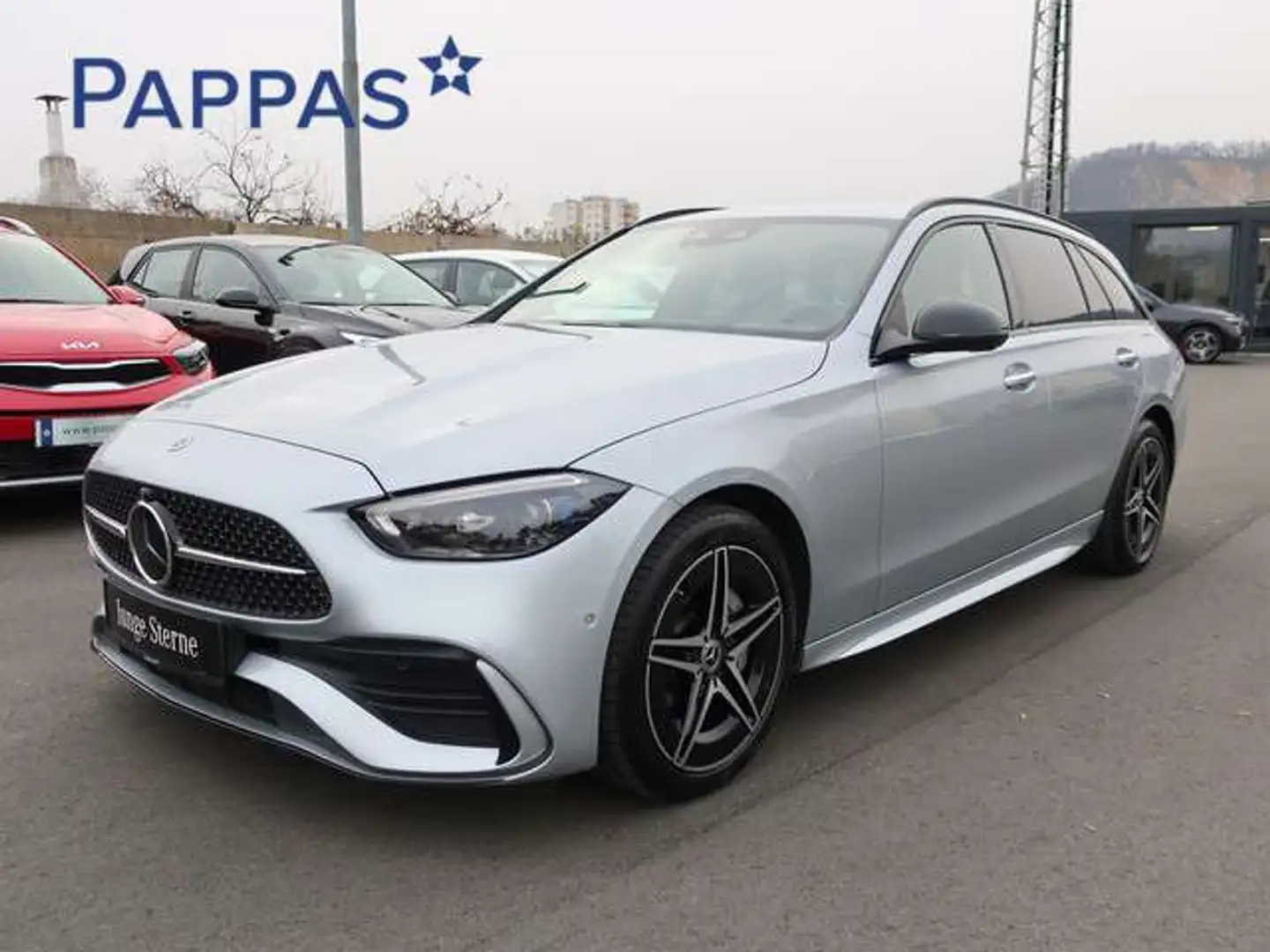 Mercedes-Benz C 300 de 4MATIC T-Modell Totw PTS Navi Cam AHK Argent - 2
