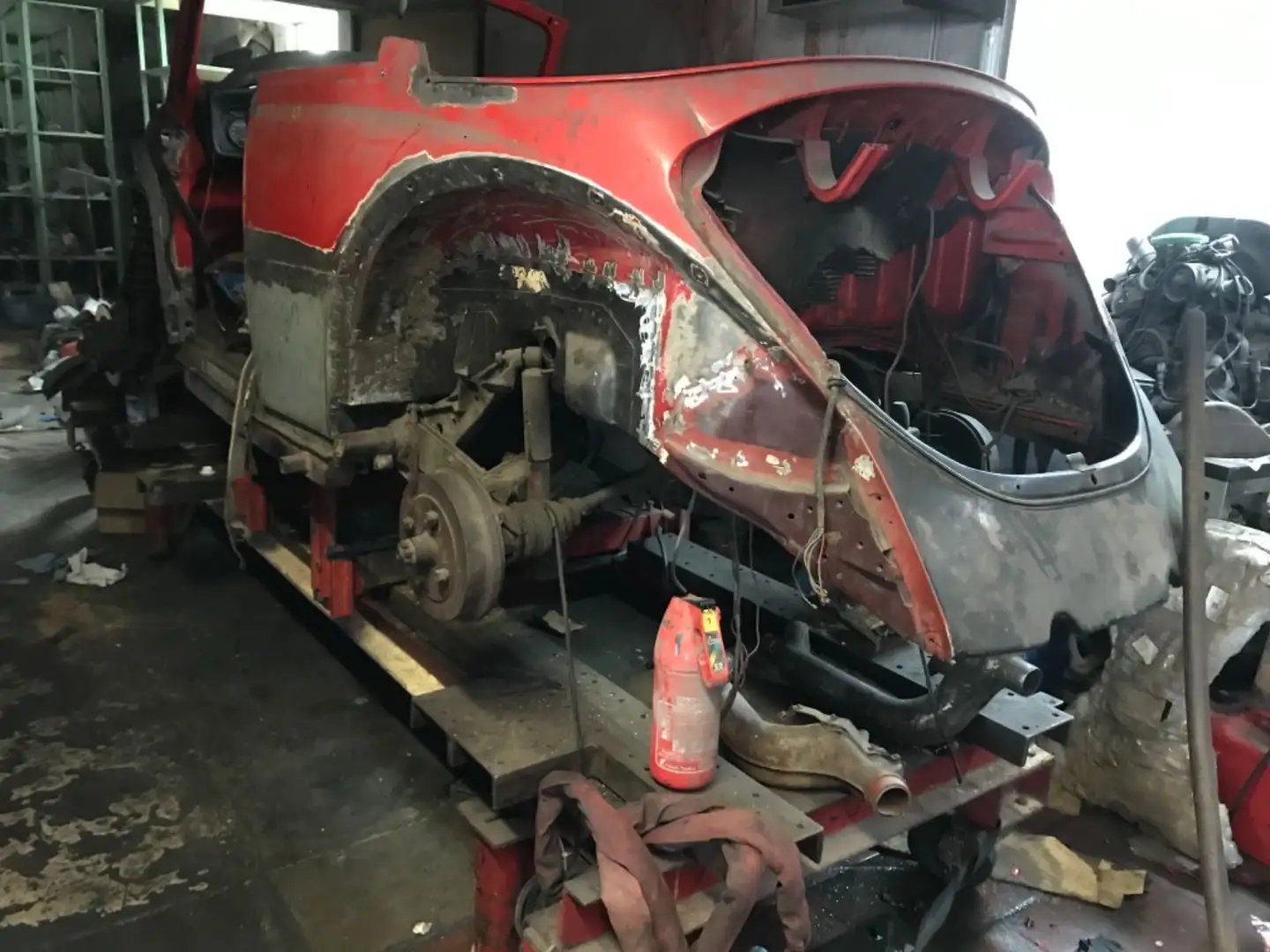 Volkswagen Käfer CABRIO ORIGINAL 36000 KM Rosso - 2