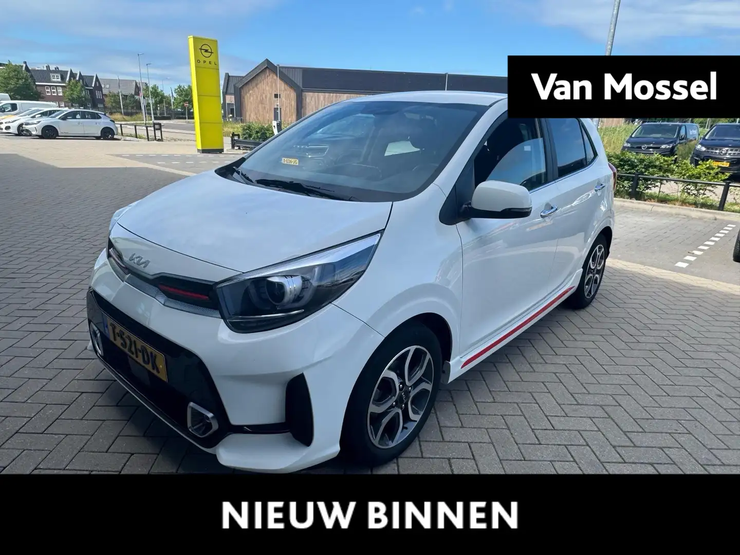 Kia Picanto 1.0 DPi GT-Line | Navigatie | Camera | Automaat Wit - 1
