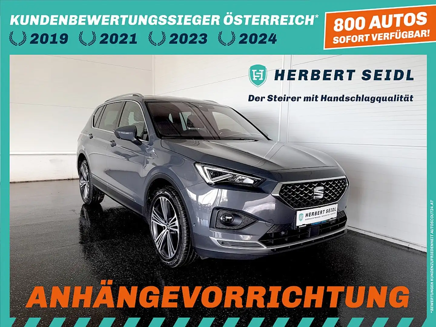 SEAT Tarraco Xcellence 2,0 TDI DSG *20 ZOLL / DCC / VOLL-LED... Grau - 1
