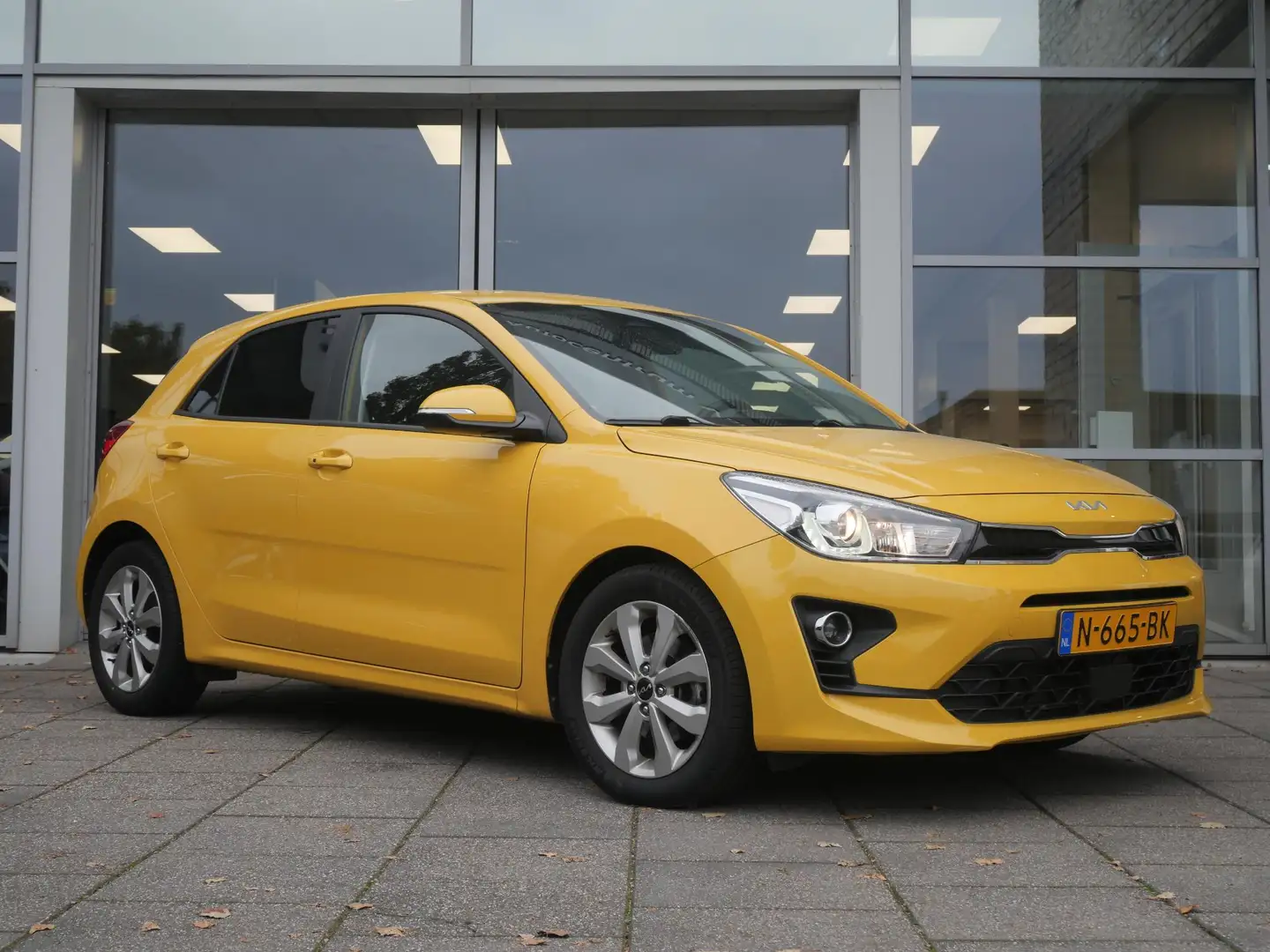 Kia Rio 1.0 T-GDi MHEV DynamicPlusLine | Cruise | Clima | Geel - 2