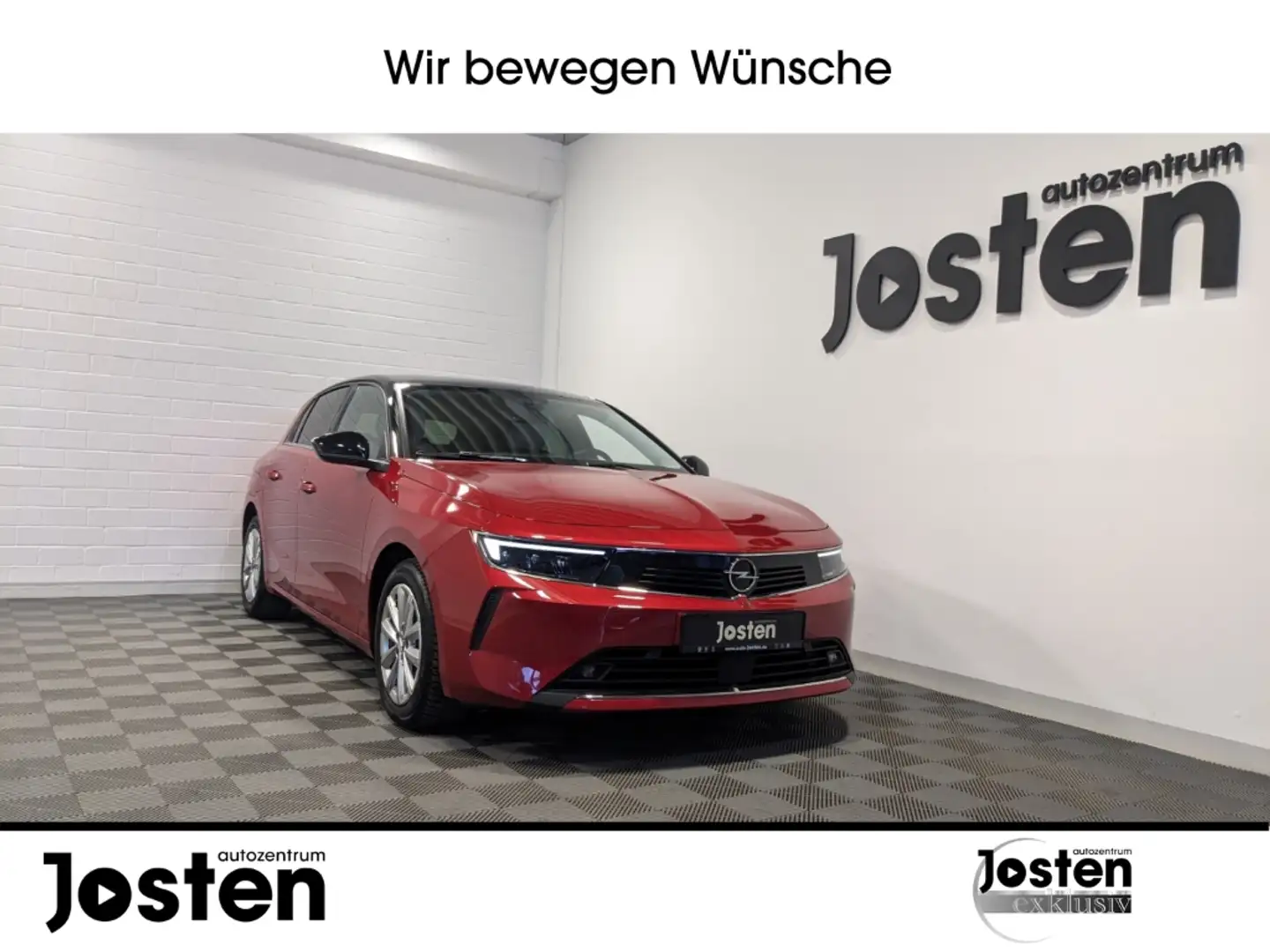 Opel Astra Elegance Lim 1.2 Turbo Navi LED ACC CarPlay SHZ Rood - 1