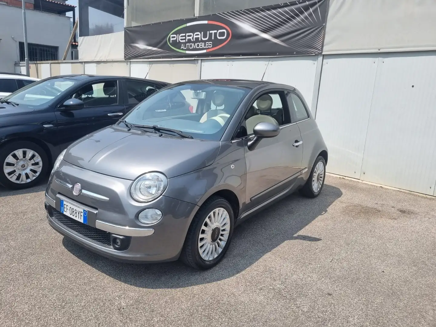 Fiat 500 500 1.2 Lounge 69cv Plateado - 1