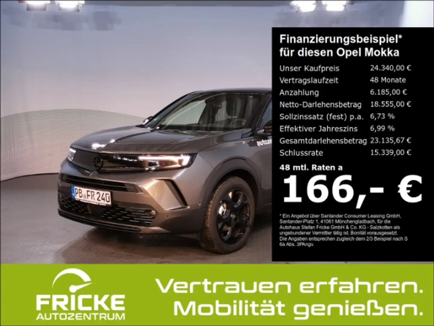 Opel Mokka Black +Keyless-Open-&-Start+Rückfahrkamera+LED Grigio - 1