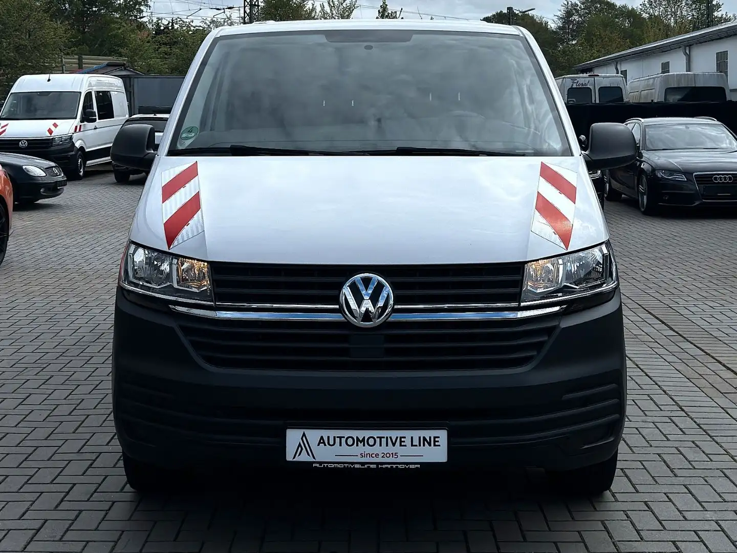 Volkswagen T6 Transporter T6.1 2.0TDI Transporter 3SITZER AHK/KLIMA/PDC/SH Blanco - 2