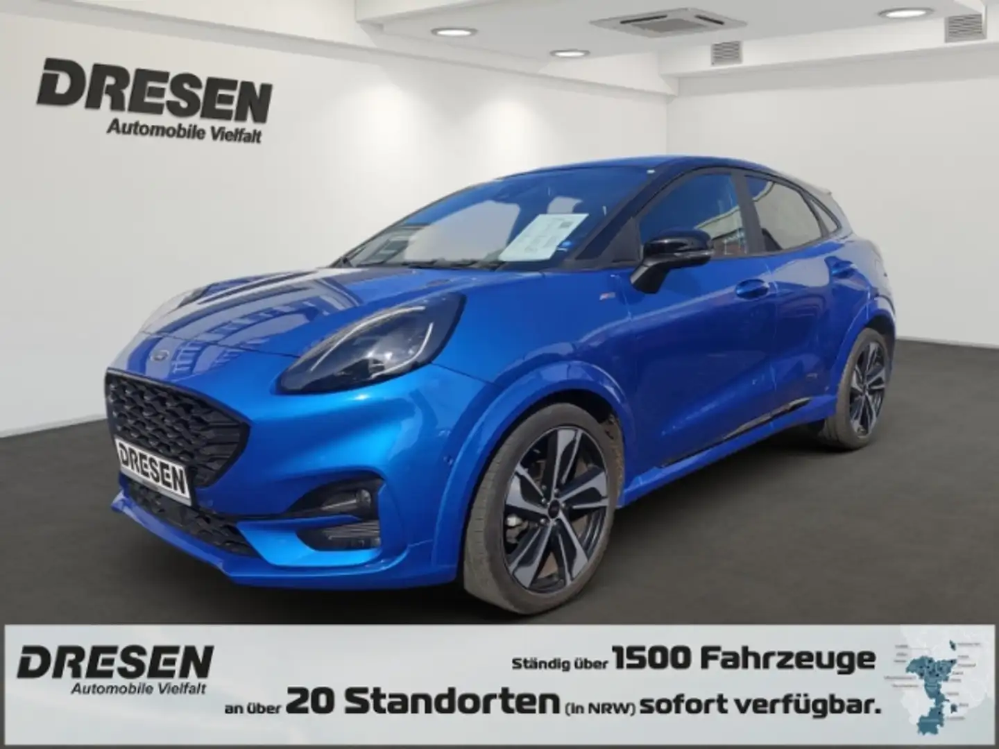 Ford Puma 1.0 EcoBoost ST-Line X + 19 Zoll Alu + AHK abn. + Blu/Azzurro - 1