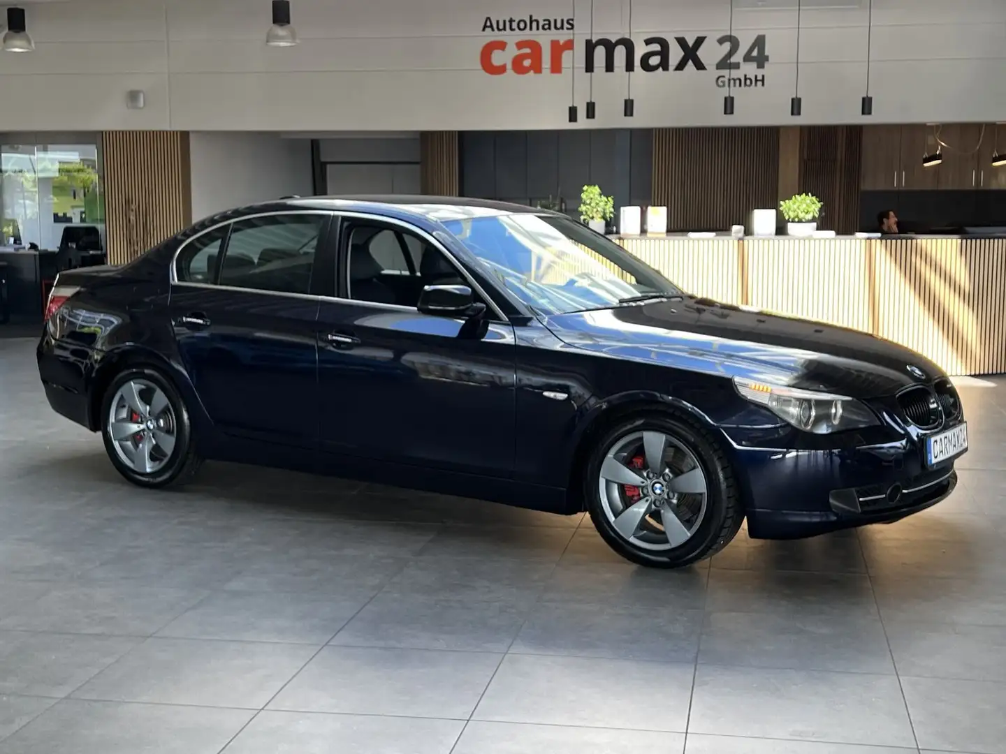 BMW 525 5 525d PDC SHZ Xenon Leder harman/kardon Blu/Azzurro - 1