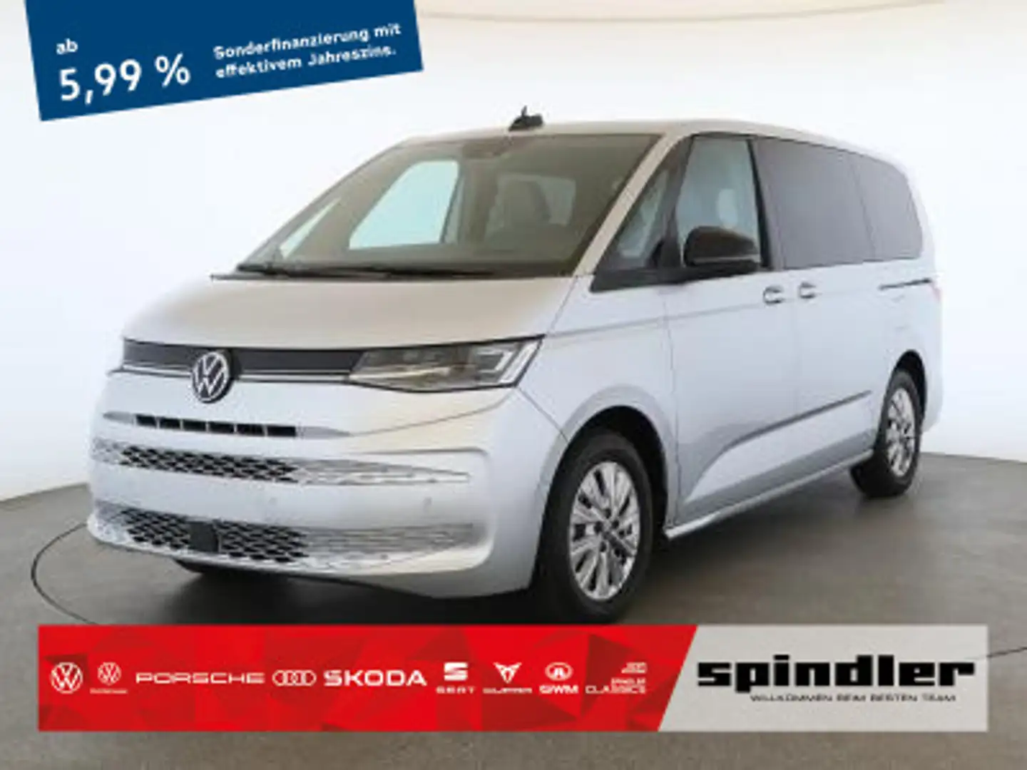 Volkswagen Multivan LÜ  Life DSG  / Pano, Matrix, 360°, AHK Silber - 1
