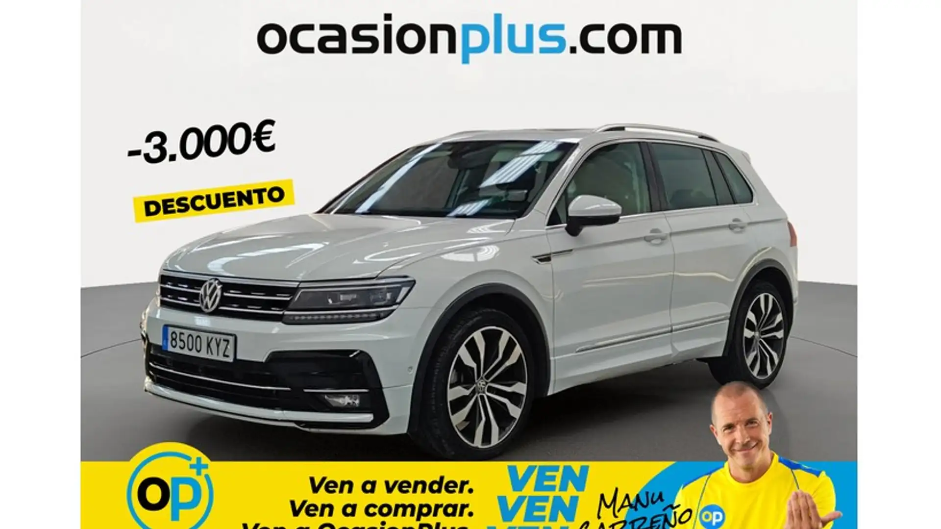 Volkswagen Tiguan 2.0TDI Sport 4Motion DSG 140kW Blanco - 1
