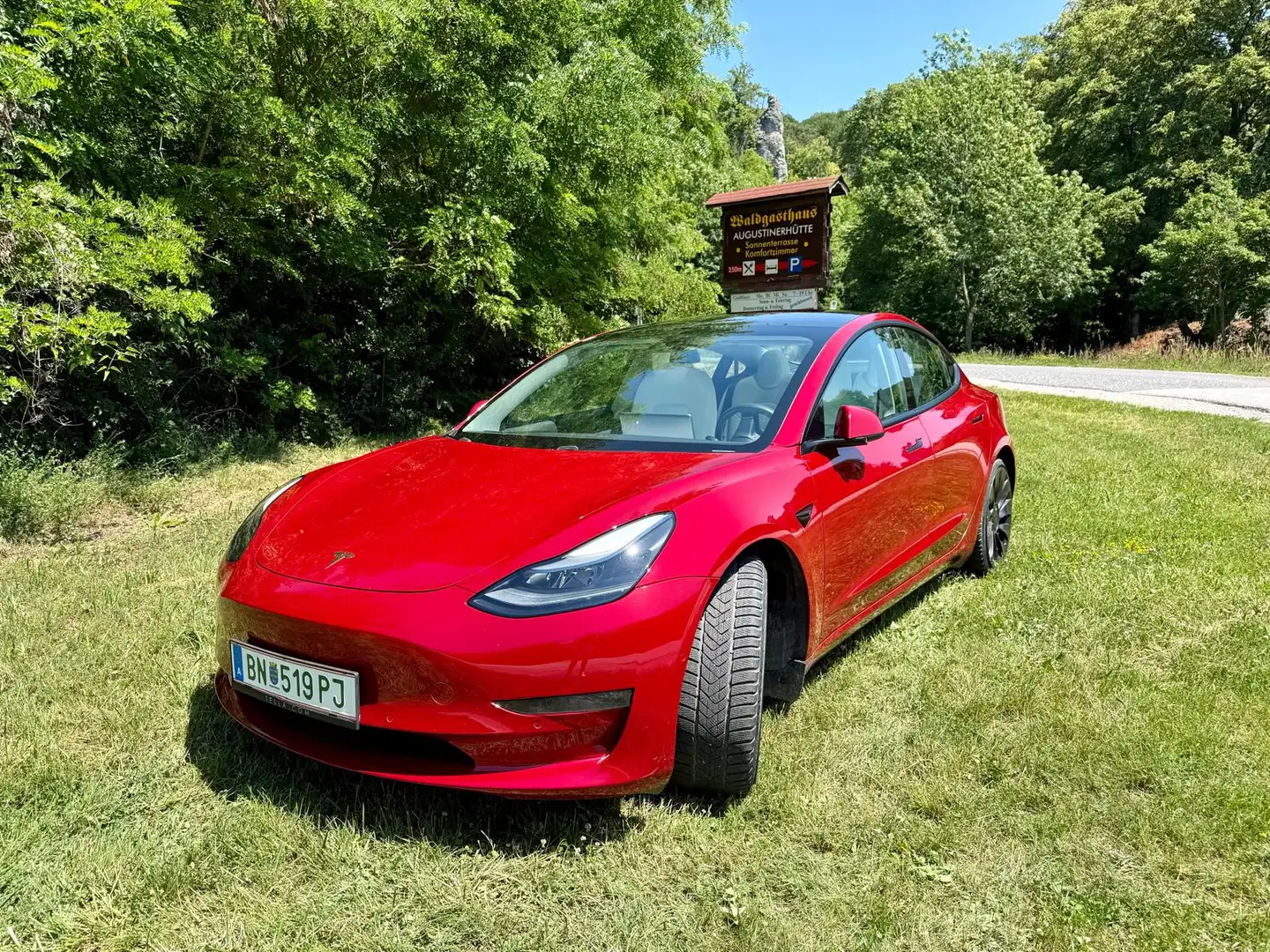 Tesla Model 3 Model 3 Performance AWD – **Neue Batterie** Rot - 1