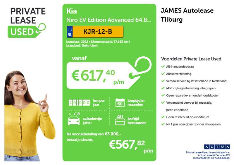 Kia e-Niro EV Edition Advanced 64.8 kWh AD-CRUISE | 1/2 LEER — photo 11