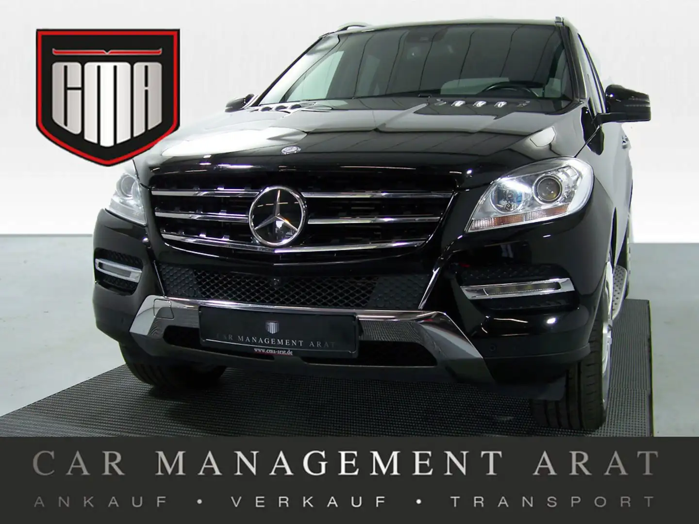 Mercedes-Benz ML 350 BlueTec SPORTPAK+COMAND+360°+R21+LUFT+AMB Zwart - 1