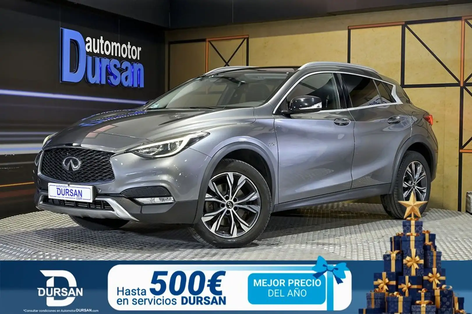 Infiniti QX30 2.2d Premium Tech AWD 7DCT Gris - 1