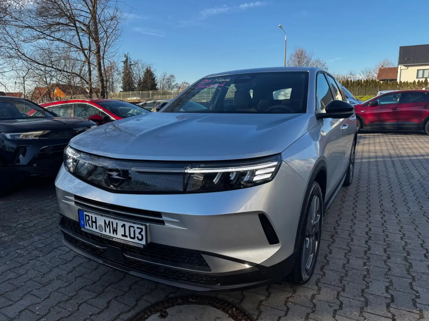 Opel Grandland 1.2 Hybrid 48V Mildhybrid **LED** Gris - 2