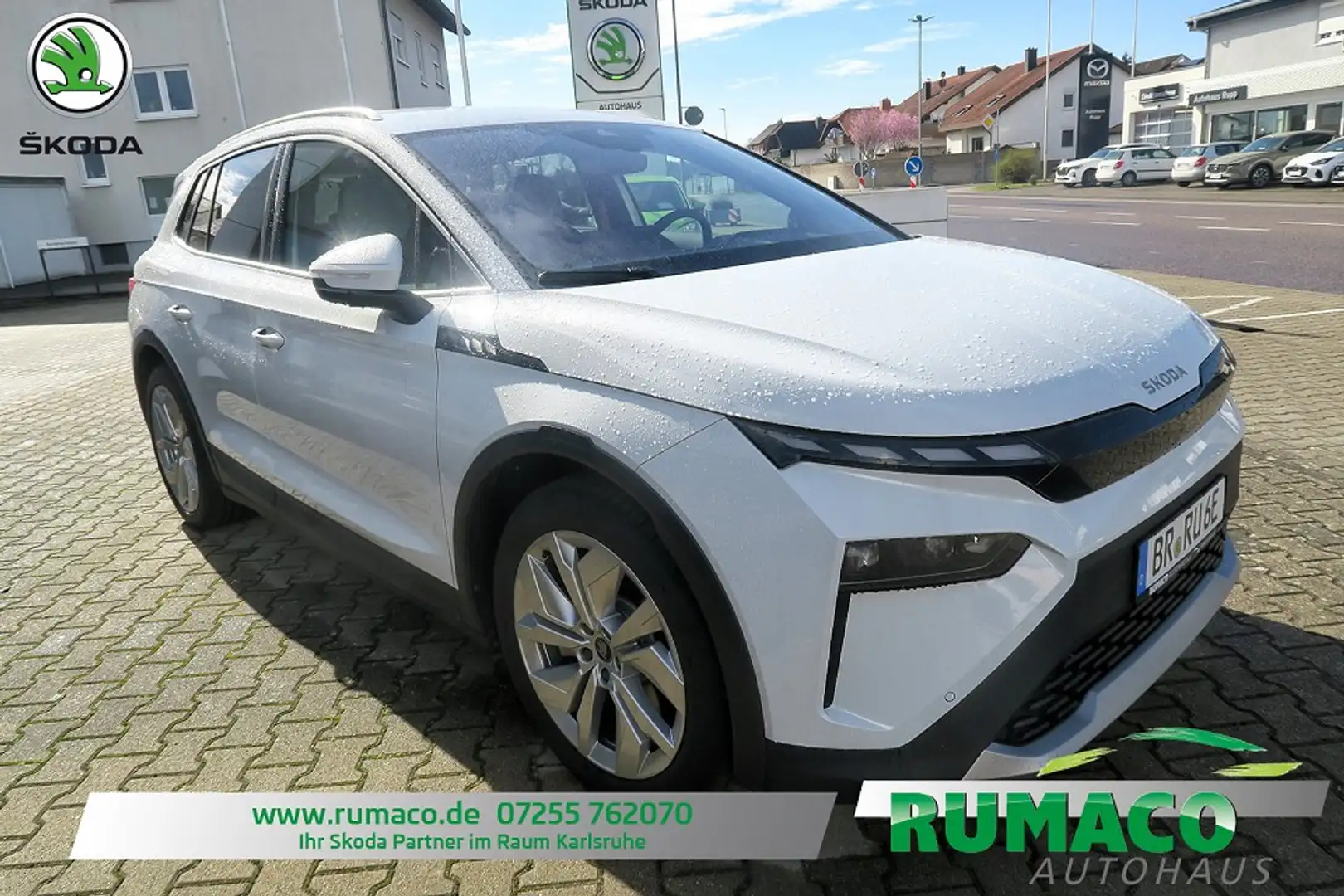 Skoda Elroq 85 Lodge Weiß - 1